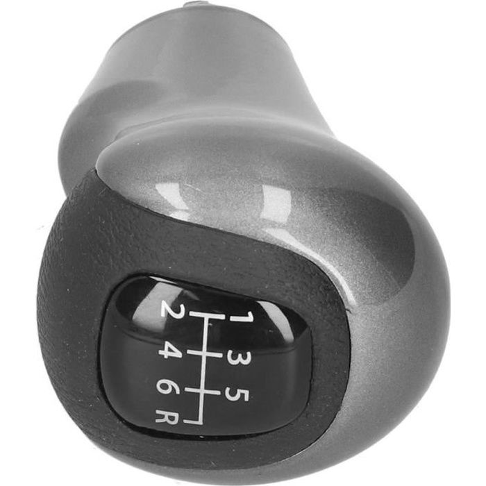 VBESTLIFE Shift Stick Remplacement de bâton de pommeau de levier de vitesse MT 6 vitesses pour Honda Civic DX EX LX 2006-2011(Noir