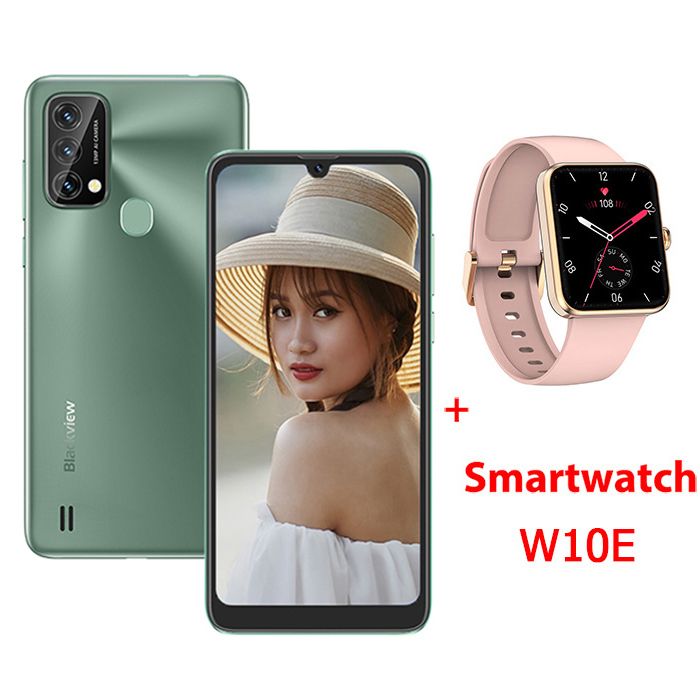 Blackview A50 Telephone Portable 4G Android 11 3Go+64Go/SD-1To 6.09\