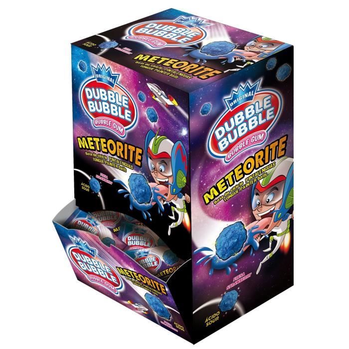 Pack de 200 sachets unitaires Dubble Bubble Meteorite
