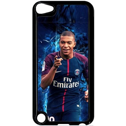 Coque pour smartphone - Plastique - Noir Apple Ipod Touch 5 MBAPPE PSG