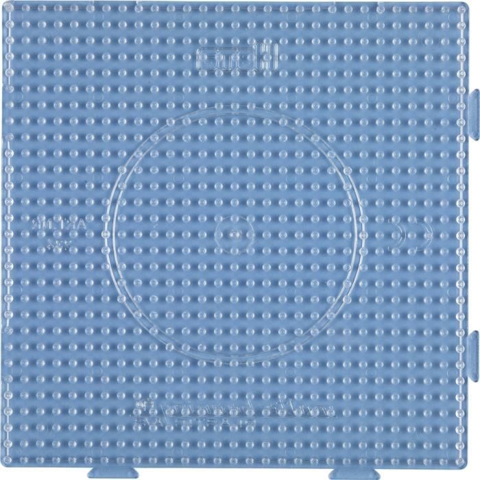 Plaque Carré d'assemblage transp pour perles standards Ø5 mm (MiDi) - Hama