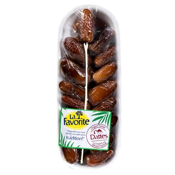 Dattes en ravier de 250g. Pour faire le plein d'énergie et de saveurs.
