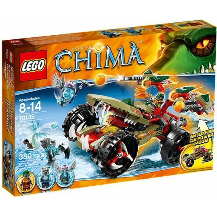 Lego Chima 70135 Le Croc' tireur de feu