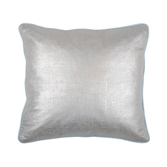 Coussin Lustre gris 40x40 cm 40 X 40 Gris