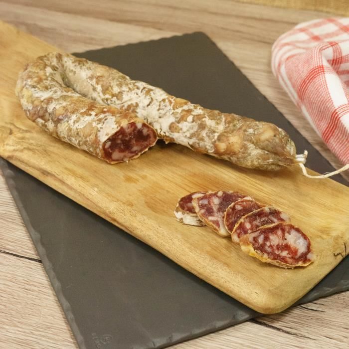 2 Saucisses sèches de porc traditionnelle -2x300g- France
