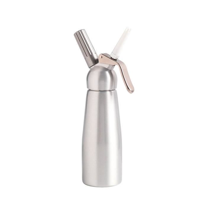 Mastrad F49314 Siphon Mousses-Sauces-Crèmes Métal Acier 8 x 8 x 30 cm 0,5 L