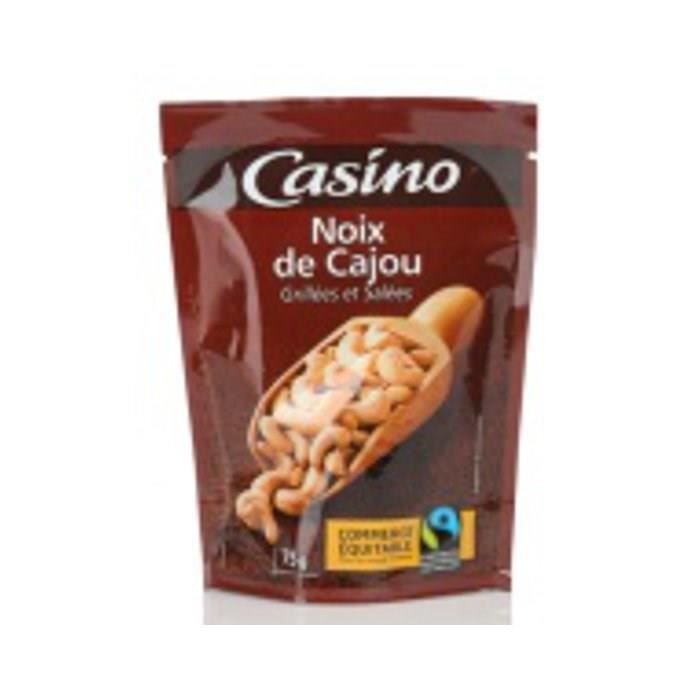 CASINO Noix de Cajou Max Havelaar 75g