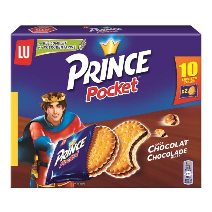 Biscuits fourrés au chocolat 400g Prince