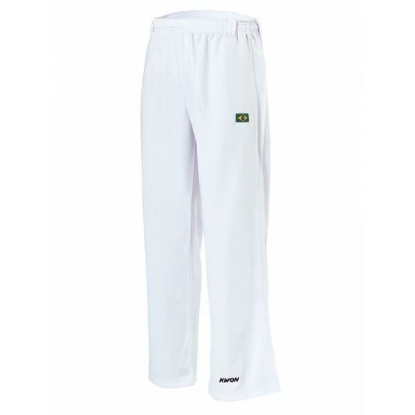 Pantalon Capoeira enfant Kwon - blanc - 140 cm