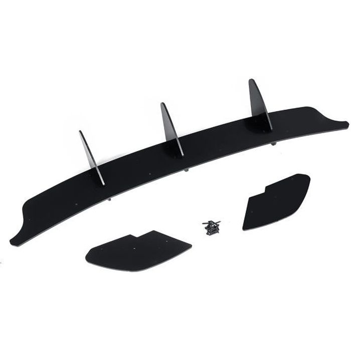 NEUFU Diffuseur arrière Splitters latéraux arrière Pour Volkswagen Golf MK6 GTI Balck