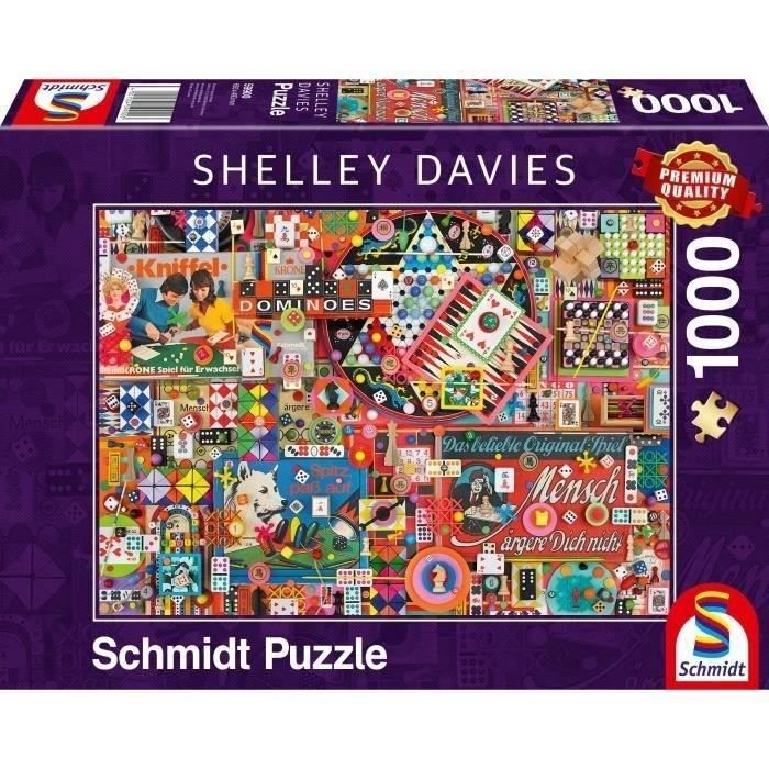 Puzzle - SCHMIDT SPIELE - Jeux de société vintage - 1000 pièces
