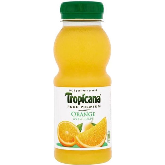 Tropicana Orange Avec Pulpe 25cl (pack de 12)