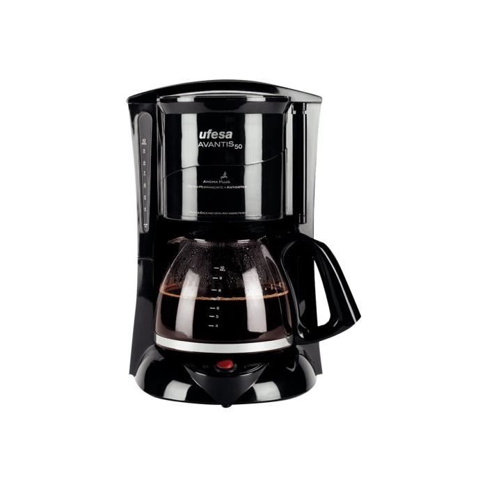 Ufesa avantis 50 CG7231 Cafetière 15 tasses noir