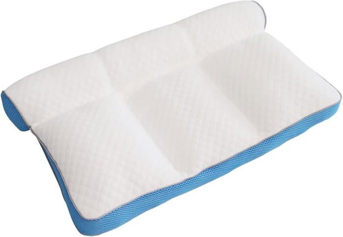 MINENICE Oreiller Cervicales Memoire Forme Ergonomique, Oreiller Anti Ronflement et Apnée
