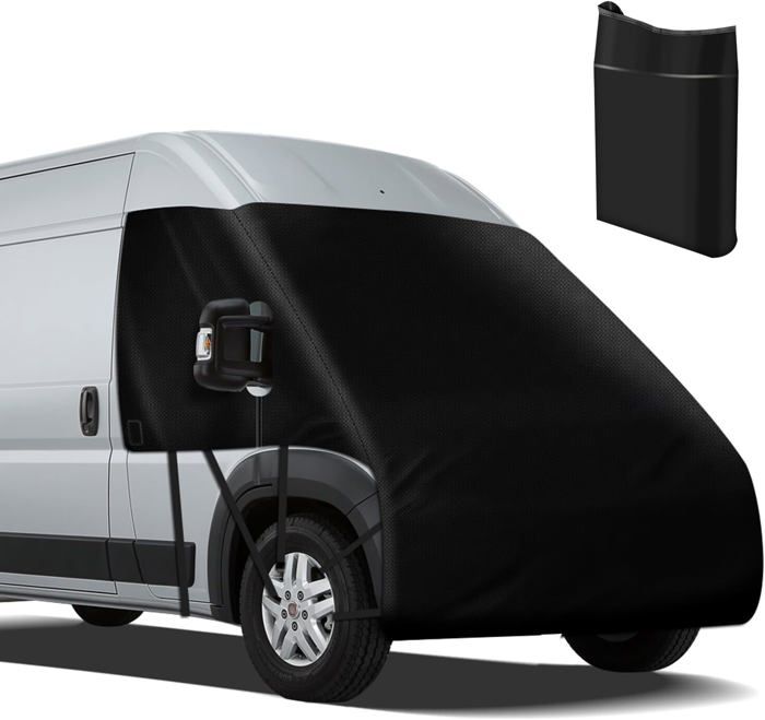 Housse De Pare-brise Pour Fiat Ducato X250, Peugeot Boxer, Citroën J5 - Couleur Grise Ou Blanche (gris)