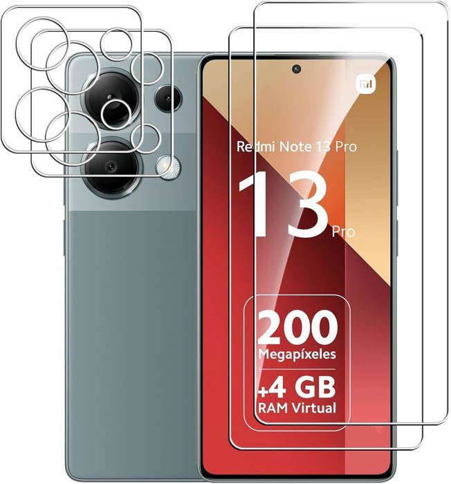 Kit De 2 Protections Caméra Pour Xiaomi Redmi 9T - Film Trempé 9H Anti-rayures & Chocs