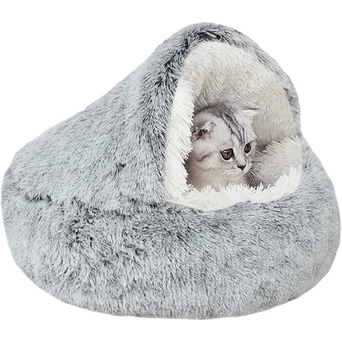 Meilleurs prix pour Lit apaisant en peluche duveteuse pour chaton - Lavable et anti-anxit - Pour chat et petit chien couleurs multiples CORBEILLE