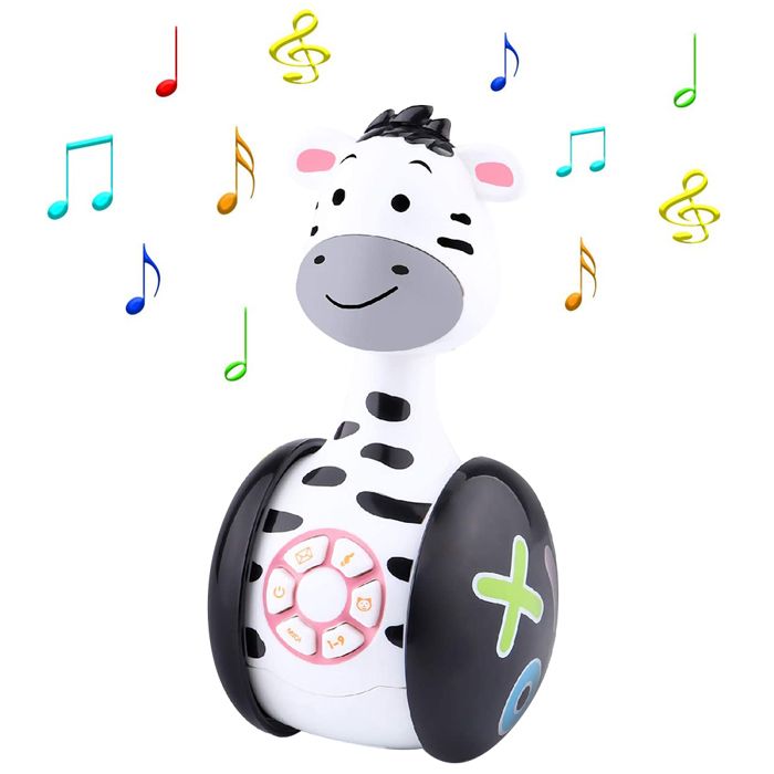 Jouet Chenille Dansante électrique Avec Lumière LED Et Musique - Évitement Automatique Obstacles Pour Enfants - 6