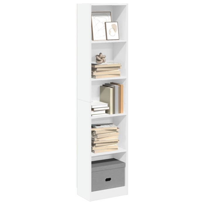 SALE 2025Bibliothèque Moderne - Colonne Étagère blanc 40x24x176 cm - bois dingénierie172 Kg 4217