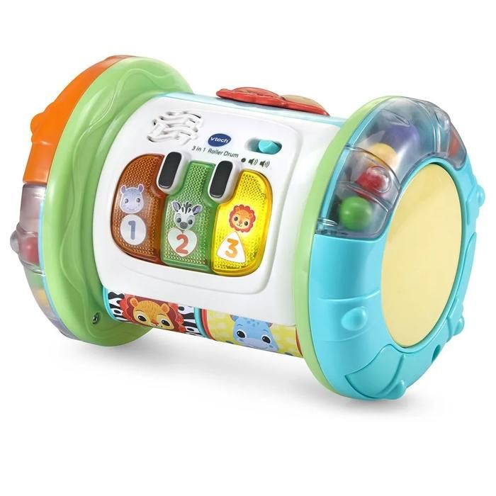 Jouet Éducatif 3 en 1 - VTech - Rouleau Magique - Multicolore - 18 Mélodies - 7 Chansons Jouet Éducatif 3 en 1 - VTech - Rouleau Magique - Multicolore - 18 Mélodies - 7 Chansons