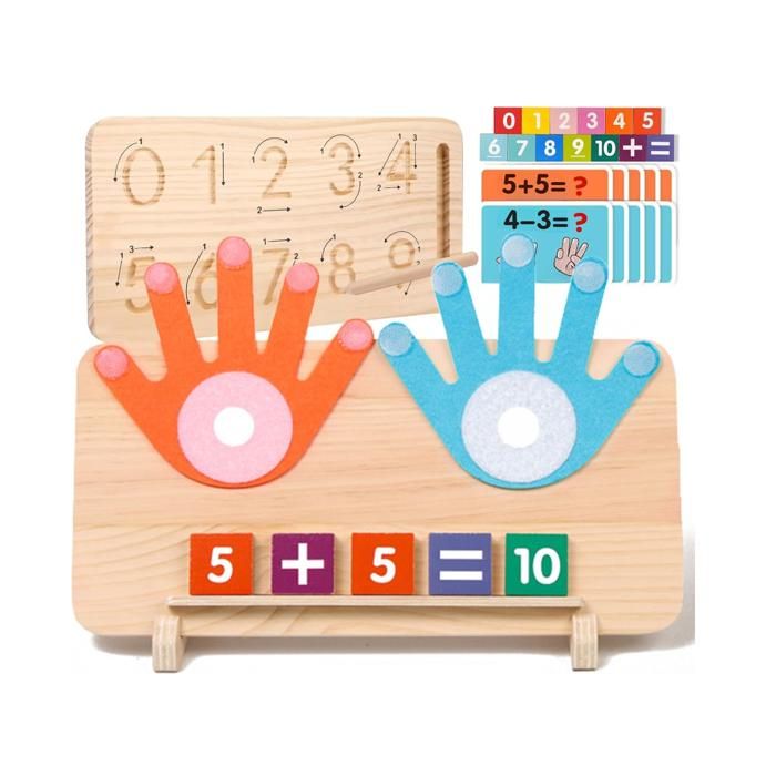 Jeux Multifonctionnel Mathématiques - Jeux pour Enfants- Apprendre a Compter Jouet Ajout & Soustraction pour Enfants Educatif