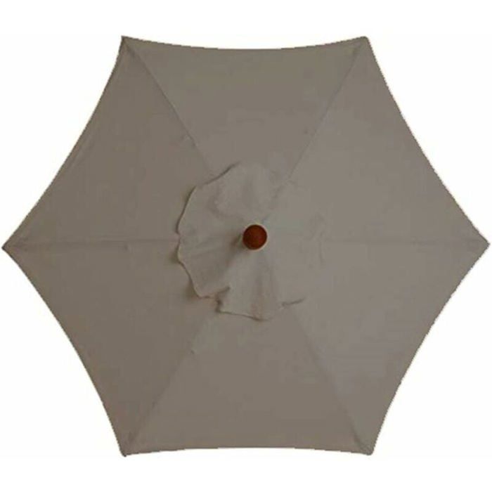 Housse De Rechange pour Parasol - 6 Baleines - 3 M - Imperméable - Anti-Ultraviolet - Tissu De Rechange (3M / 9.8FtKhaki)