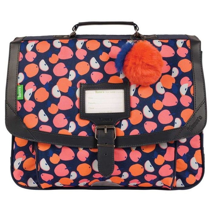 Cartable - Tanns - Sofia - 38cm - Rose - Bouteilles recyclées - Fille