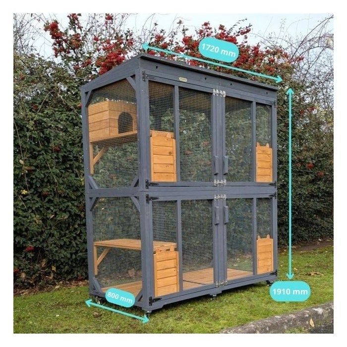 Meilleurs prix pour Module Haut Pour Catio Balcon Modulable - Katventure