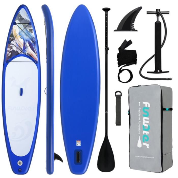 Funwater gonflable Stand up gonflable planche de surf Stand Up Paddle Board gonflable Sup antidérapant supboard accessoires