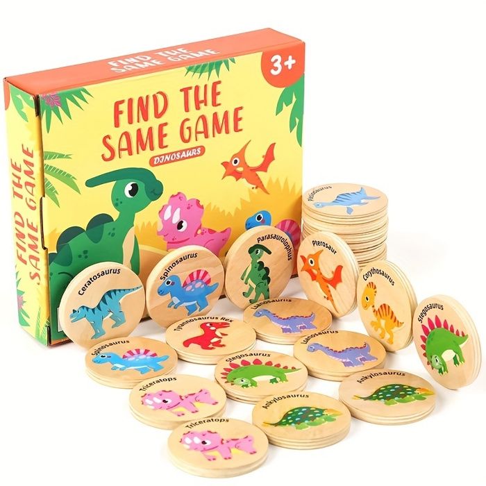 LSLJS Jeu De Mémoire En Bois Durable Et Sûr Pour Enfants Jeu De Correspondance Cartes Jouet Éducatif Pour Le Développement Précoce Des Enfants