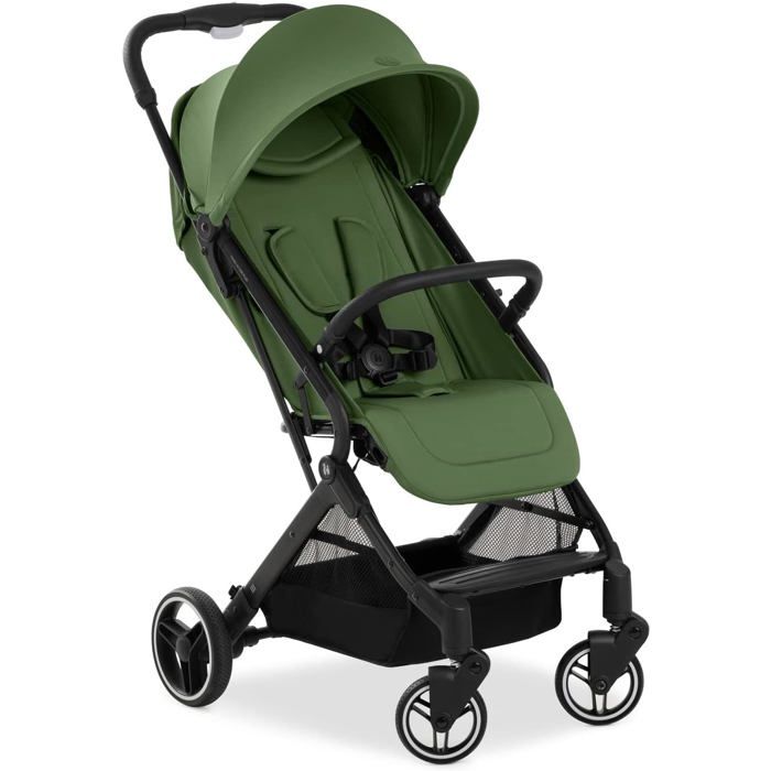 Poussette Compacte hauck Travel N Care Plus Légère 72 kg Inclinable Protection UV 50+ Vert