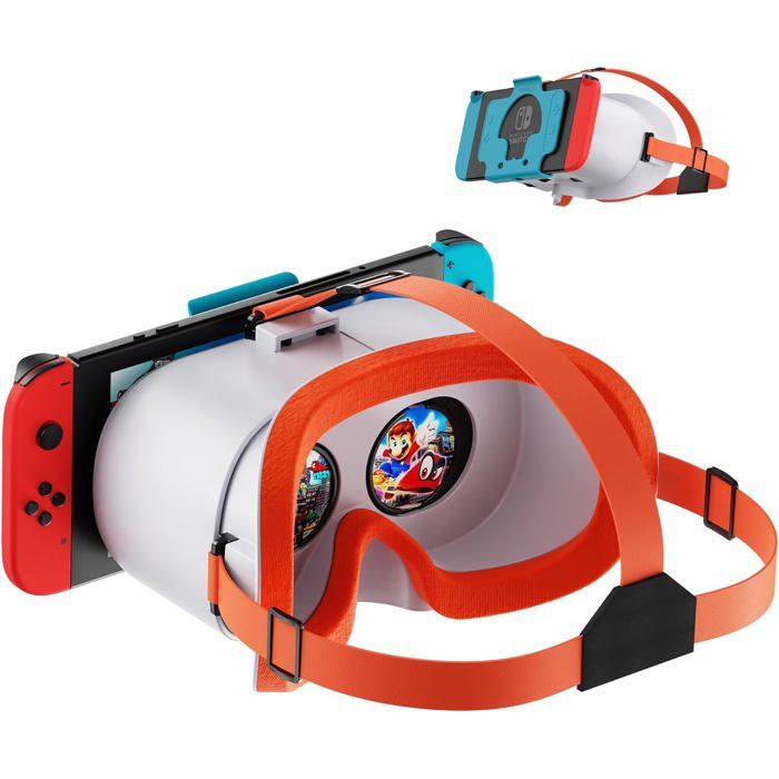 Casque VR Casque VR pour Nintendo Switch & Switch OLED Lentilles HD réglables