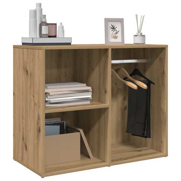 Armoire de dressing - vidaXL - Chêne artisanal - Bois dingénierie - 80x40x65 cm - Assemblage requis