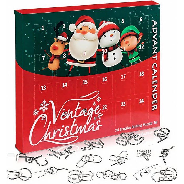 Calendrier De L'Avent 2025 – 24 Canards En Caoutchouc Décorés De Noël, Cadeau Ludique