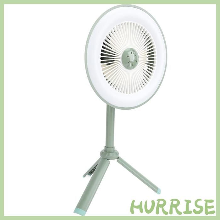 Ventilateur de Camping suspendu Compact avec trépied ventilateur de plafond sans fil Rechargeable par USB pour les activités de - Garosa