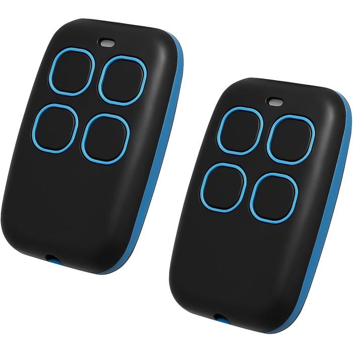 2 Télécommande Portail Universelle 4 En 1, Télécommande Rolling Code