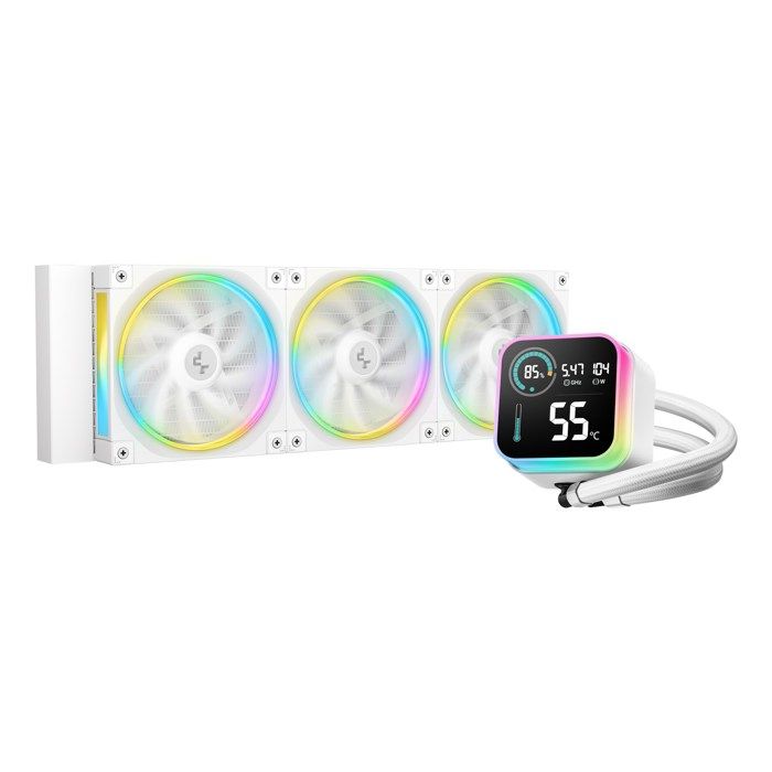 DeepCool LQ360 WH Processeur Kit watercooling 12 cm 1 pièce - vue 2