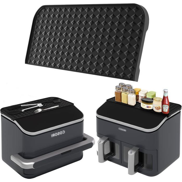 2 pièces Moule silicone pour friteuse à air-KAL-pour Cosori Dual Blaze 8.5Laccessoires réutilisables pour cuisson saine.
