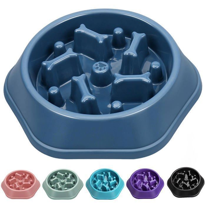 Gamelle anti-glouton - GRANDSALEY - Gamelle-puzzle - Anti-glouton - Antidérapante - Forme dos (1–2 tasses) Gamelle anti-glouton - GRANDSALEY - Gamelle-puzzle - Anti-glouton - Antidérapante - Forme dos (1–2 tasses)