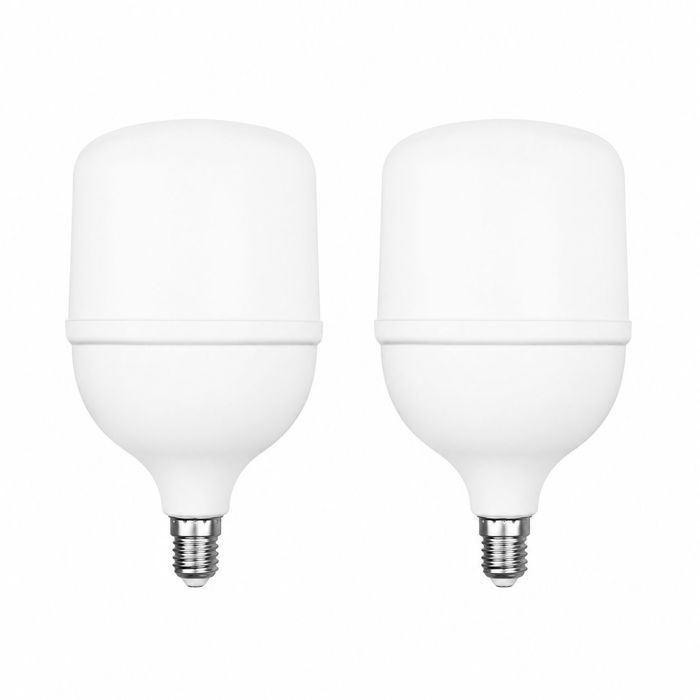 2PCS-Ampoule LED E27 - Blanc 6500K - Sans scintillement - Éclairage doux et uniforme - pour chambre salon maison - Lumière blanche