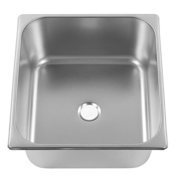 Évier Carré En Acier Inoxydable 304 Pour Camping-car, Cuisine