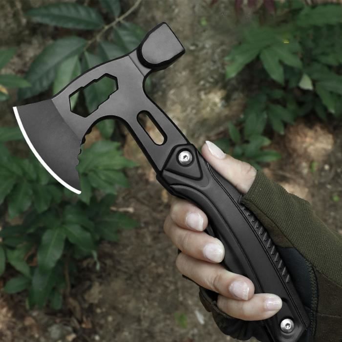 Hache Tomahawk De Chasse/camping - Lame Acier Carbone Forgée Main - Pakistan - Neuf