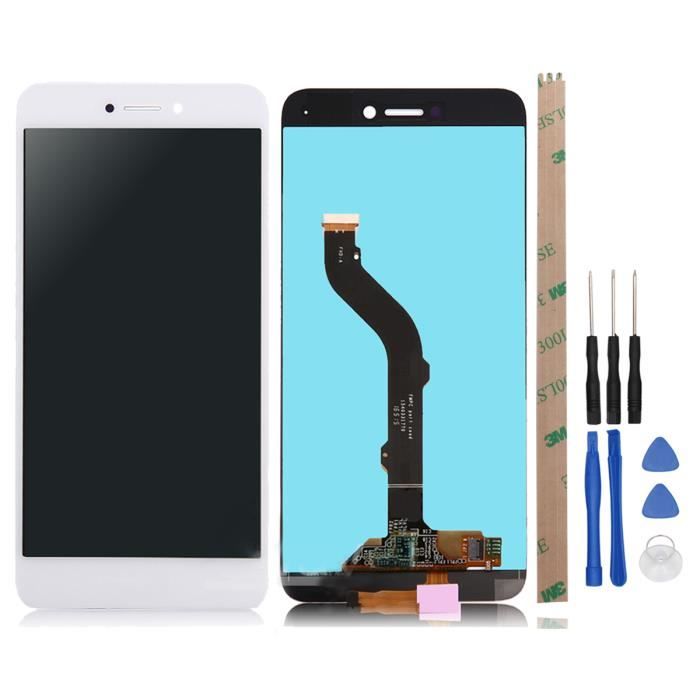 Écran Complet LCD + Vitre Tactile Pour Huawei P9 Lite 2016 - Blanc - Neuf D'Origine