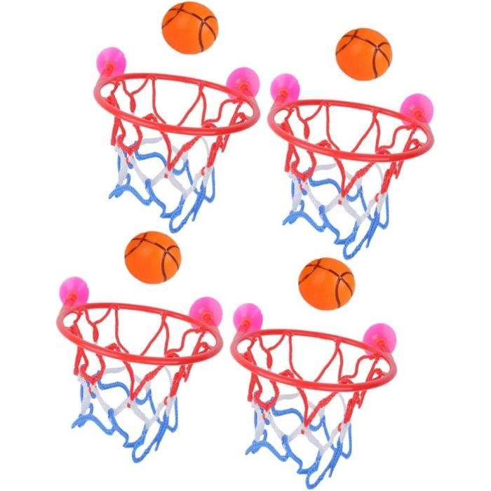 NANWAD-TMISHION Basket-ball De Baignoire Jouet De Bain Amusant Panier De Basket Et Jeu De Balles
