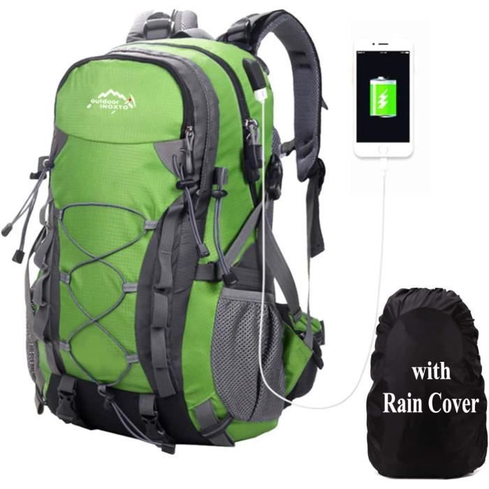 Noir 45 - Housse de pluie pour sac à dos, imperméable, anti poussière, pour  randonnée en plein air, escalade, - Cdiscount