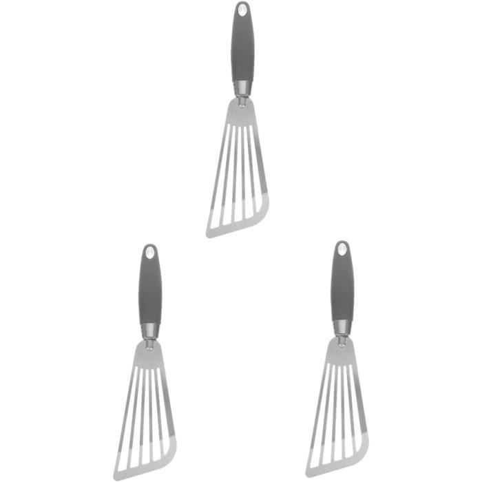 Ensemble de spatules professionnel tourne-crêpes en acier