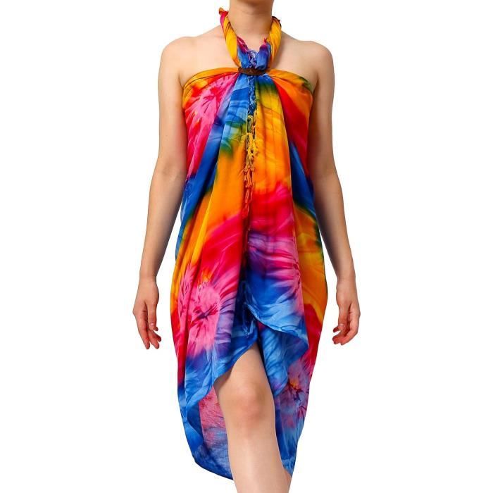 Robe enveloppante plage outlet