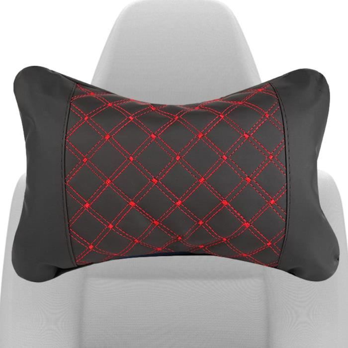 2pcs Appuie-Tête Coussin De Cou Voiture - Oreiller Soutien Cervical Confortable Et Respirant