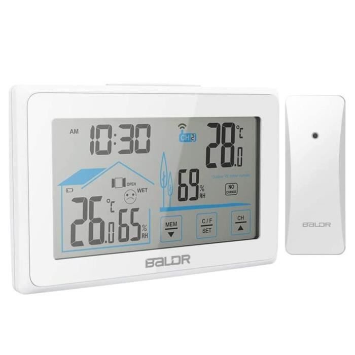 Station Météorologique Pour Maison Intérieure Et Extérieure, Numérique — free download
