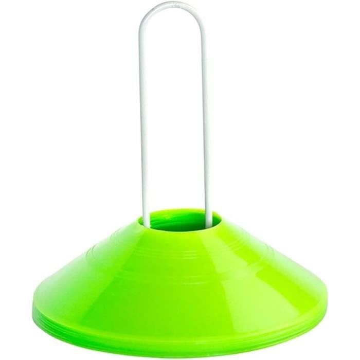 10 Pièces Cône Orange en Plastique Cône de Football Cône D'Entraînement D'Obstacle de Vélo